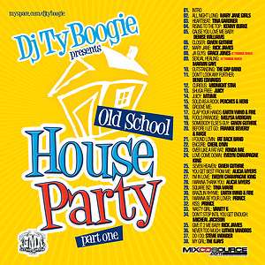   House Old School Party R&B Hip Hop Mix Non Stop Mixtape Mix CD  