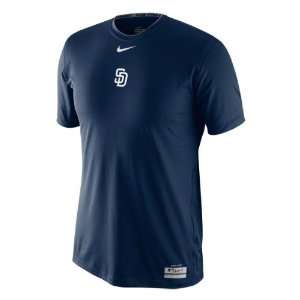  San Diego Padres Navy Nike 2011 Pro Core Player Top 