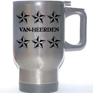  Personal Name Gift   VAN HEERDEN Stainless Steel Mug 