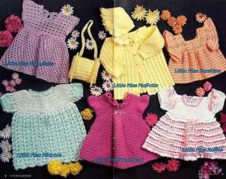 Crochet Little Miss Wardrobe Vintage Annies Attic  