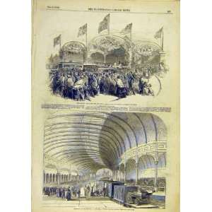  Newcastle Upon Tyne Railway Station Royal Queen 1850