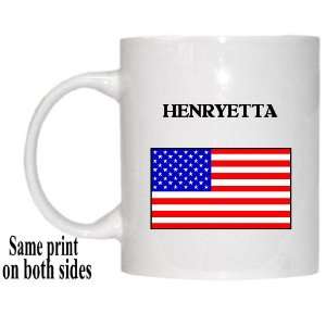  US Flag   Henryetta, Oklahoma (OK) Mug 