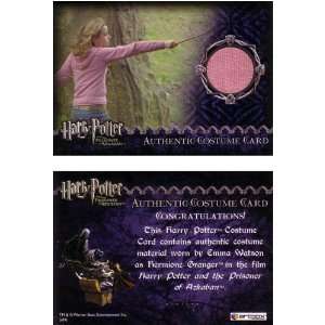  Harry Potter Azkaban Update Costume Card   Hermione 