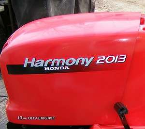 Honda Harmony HOOD, COWL, NOSE, ENGINE COVER Lawn Rider Garden 