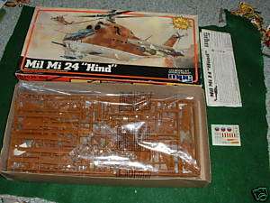 Airfix MPC 1/72 HO MiL Mi 24 Hind Old Kit  