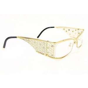  MontBlanc MB199 Gold Eyeglasses 