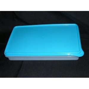  Tupperware Cold Cut Keeper Jr Bacon Keeper Lacquer Blue 