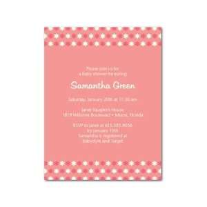   Shower Invitations   Blooming Bands Posies By Studio Basics Baby