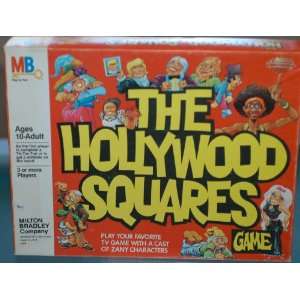 1980 HOLLYWOOD SQUARES Game Milton Bradley #4009 