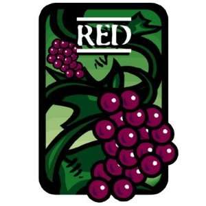  Red Grapes Postage Stamps: Office Products