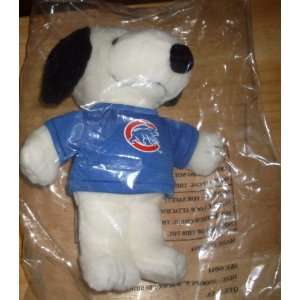  Metlife Chicago Cubs Baseball 2006 Plush 9 Snoopy Toys 