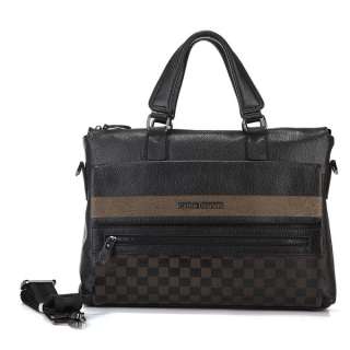   Black Laptop Bag Tote Handbag Briefcase Bag Messenger Bag Purse