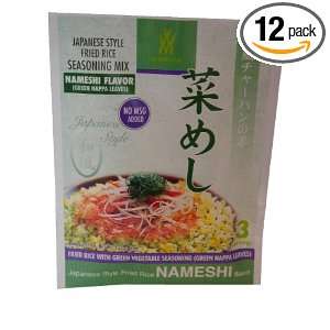 Mishima Fried Rice Mix Nameshi No Msg, 1.23 Ounce Units (Pack of 12 