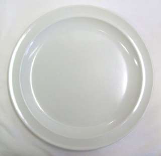 PROLON WARE WHITE Vintage USA Melamine Dinner Plate (s)  