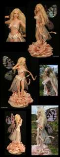 Weefairytales fairies fae OOAK art doll fairy sculpture  