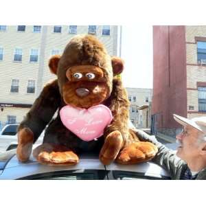 or ANY DAY GIANT 3 FEET TALL (while SITTING) FRIENDLY STUFFED GORILLA 