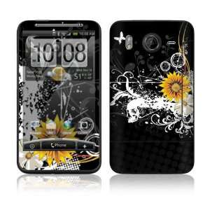  HTC Desire HD Skin Decal Sticker   Black Skull: Everything 