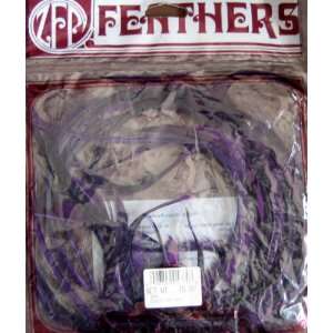  ZFP Goose Feather Biots Burgundy Purple Color Arts 