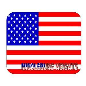  US Flag   Middleburg Heights, Ohio (OH) Mouse Pad 