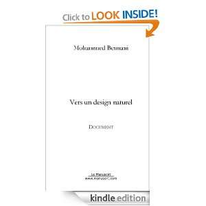 Vers un design naturel (French Edition) Mohammed Bennani  
