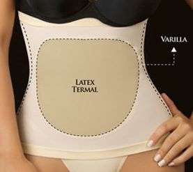 Fajas Moldeate Tummy Belt Girdle, Maximun Thermal Waistline Control 