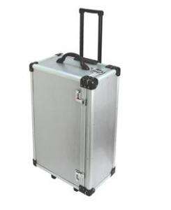 ALUMINUM CARRYING CASE JEWELRY TRAVEL CASE + 24TRAYS~  