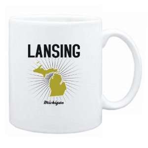   Lansing Usa State   Star Light  Michigan Mug Usa City