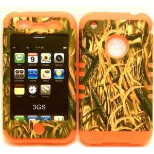   3G 3GS Hybrid 2 in 1 Rubber Cover Case Cell Phones & Accessories