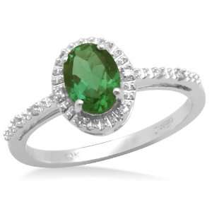   Diamond Ring (0.025 cttw, J K Color, I2 I3 Clarity), Size 5 Jewelry