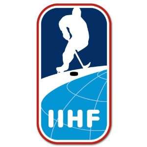  IIHF International Ice Hockey sticker 3 x 6 Everything 