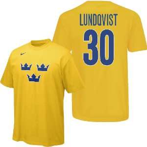  Nike Team Sweden 2010 Iihf Olympics Henrik Lundqvist Name 