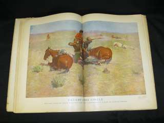 Frederic Remington DONE IN THE OPEN 1904 Owen Wister HC  