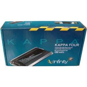  Infinity KAPPAFOUR 125W x 4 Full Range Class D Amplifier 