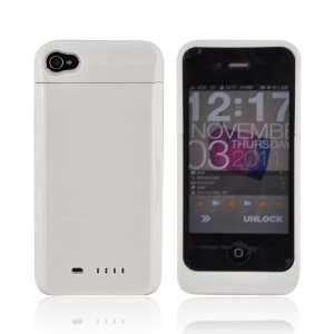 Verizon AT&T Apple iPhone 4 4S White Original Luxmo Platinum Maxboost 