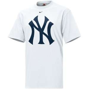    Nike New York Yankees White Big Inning T shirt: Sports & Outdoors