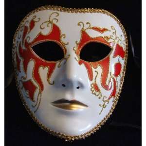   Montego Red Masquerade Halloween Costume Mardi Gras 
