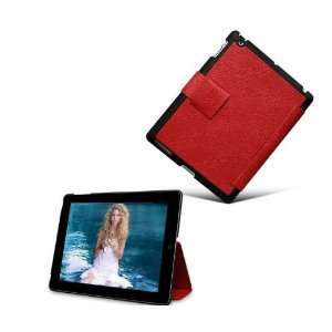   smart slim case cover for ipad 2 (RED)  Players & Accessories