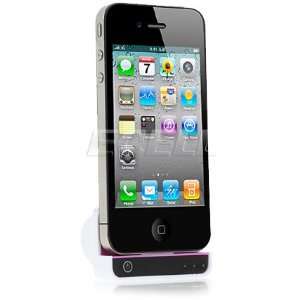   PINK WHITE 1100MAH BATTERY CHARGER DOCK FOR iPHONE 3GS Electronics