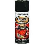 Rust Oleum High Temp Engine Spray Paint Gloss Black  