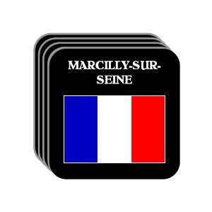  France   MARCILLY SUR SEINE Set of 4 Mini Mousepad 