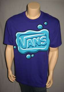 VANS Purple Skateboarding Shoes Classic Soap Skateboarding T Shirt 