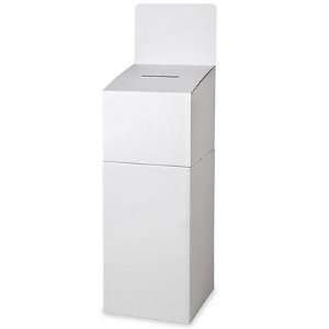   14 x 14 x 50 Corrugated Floor Standing Ballot Boxes: Office Products