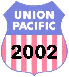 2002 Union Pacific Track Chart Los Angeles Service Unit  