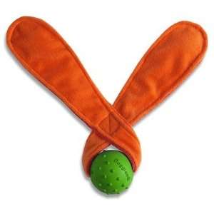  Ears Dog Toy in Orange