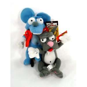  The Simpsons   Itchy and Scratchy 8 Plush Set Toys 