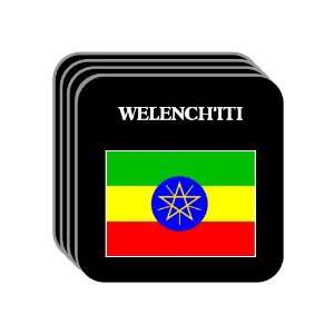  Ethiopia   WELENCHITI Set of 4 Mini Mousepad Coasters 