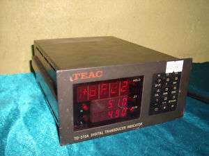 TEAC TD 310A TD310A Load Cell Digital Transducer Indicator  