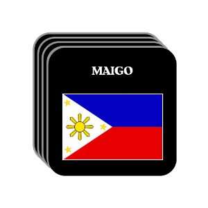  Philippines   MAIGO Set of 4 Mini Mousepad Coasters 