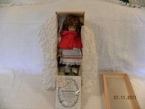 1988 Edwin Knowles Little Red Riding Hood Doll  