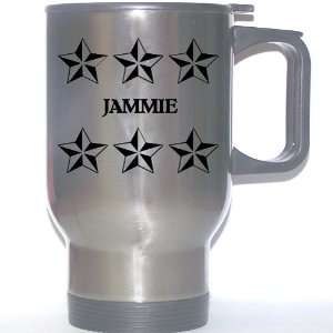  Personal Name Gift   JAMMIE Stainless Steel Mug (black 